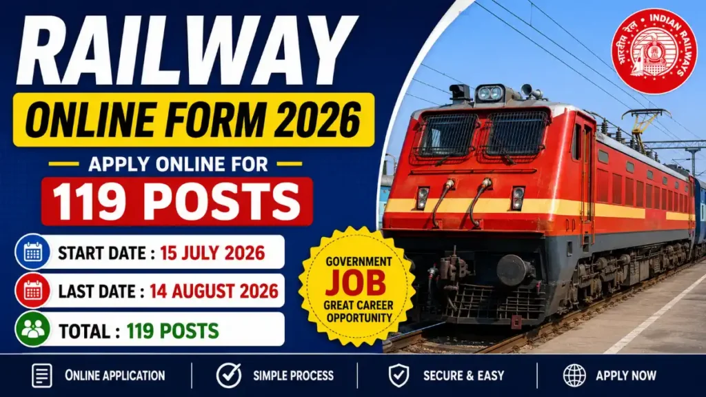 Railway Online Form 2026 