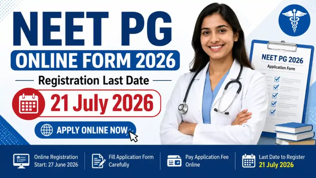 NEET PG Online Form 2026